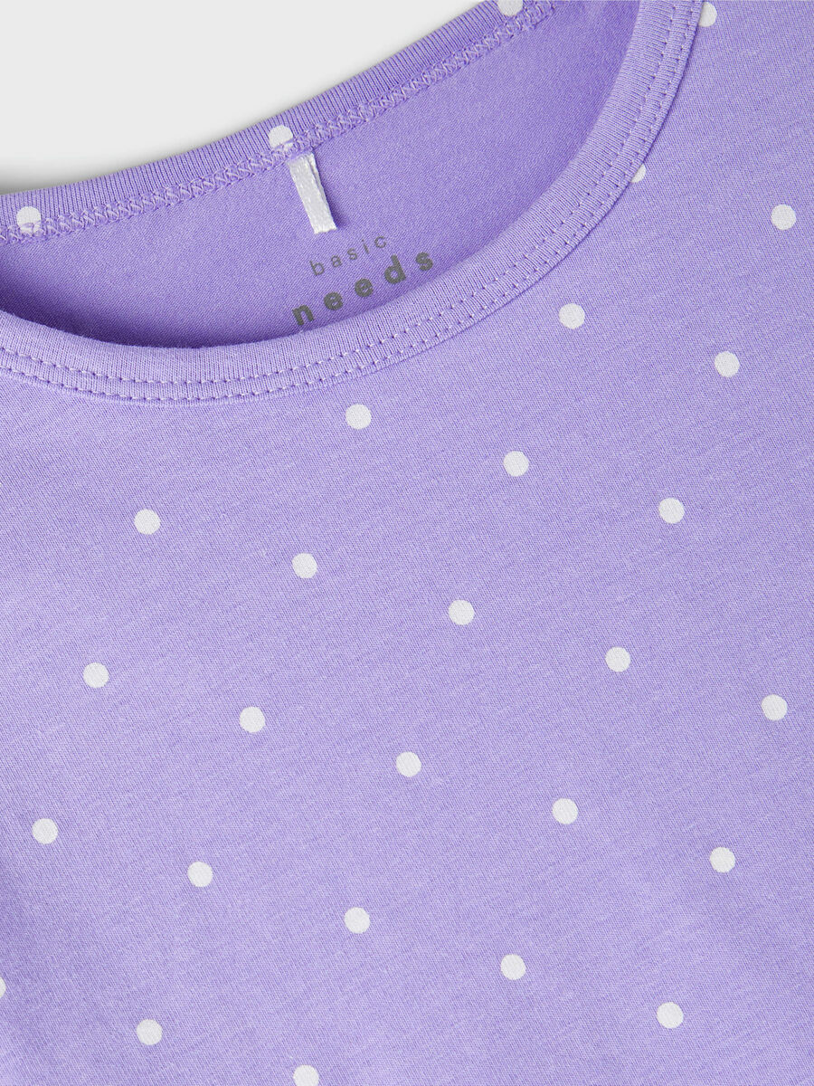 T-Shirt M.l. Maglietta Bambina 95%co 5%ea - 13212387lilla