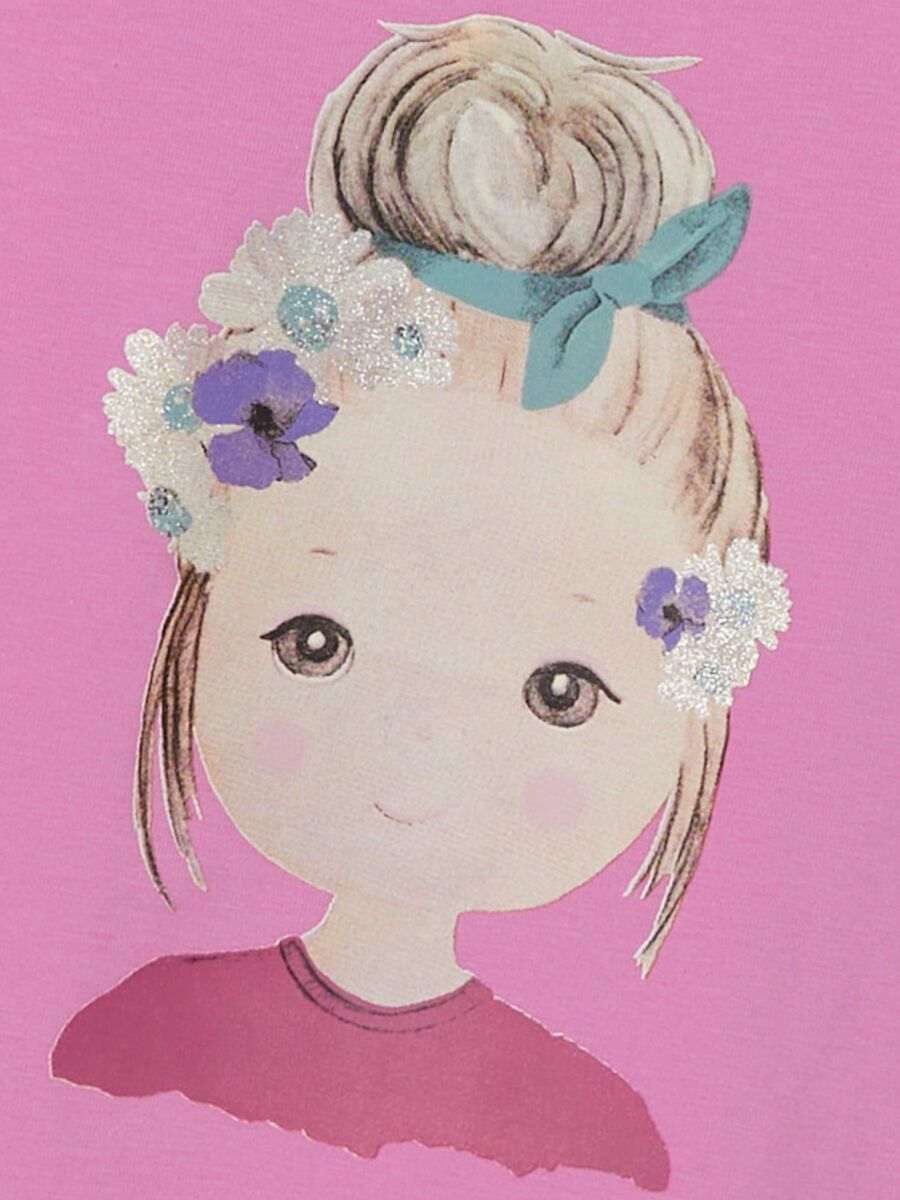 T-Shirt M.l. Maglietta Bambina - 13212852rosa