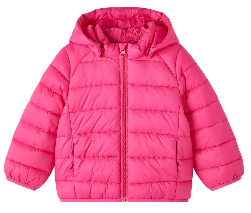 Giubbotto con Cappuccio Removibile Bambina - 13217829fuxia