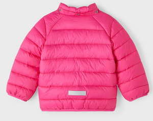 Giubbotto con Cappuccio Removibile Bambina - 13217829fuxia