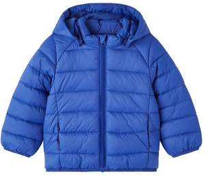 Giubbotto con Cappuccio Removibile Bambino - 13217829blu