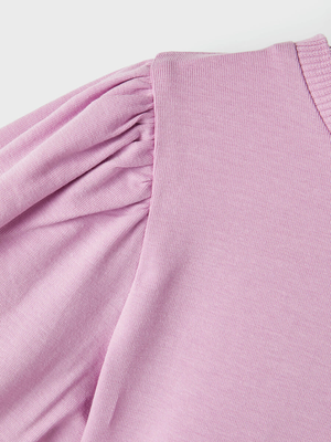 T-Shirt M.c. Manica a Sbuffo Maglietta Bambina - 13213333rosa