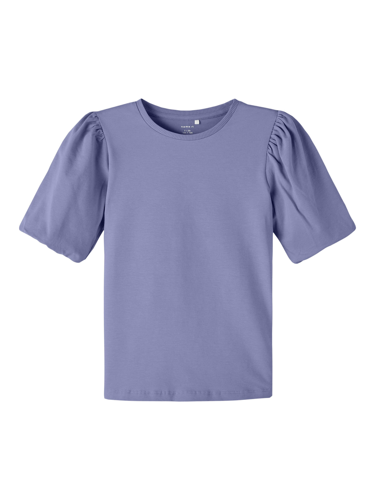 T-Shirt M.c. Manica a Sbuffo Maglietta Bambina - 13213333viola