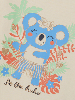 T-Shirt M.c. Maglietta Bambina - 13215038avorio