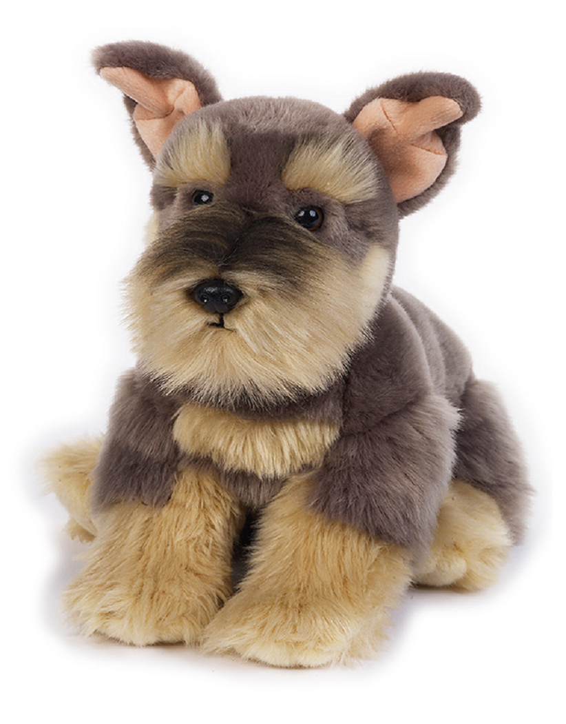 Peluche Hugo Cane Schnauzer Cm. 25 Pupazzo Lelly - 642300