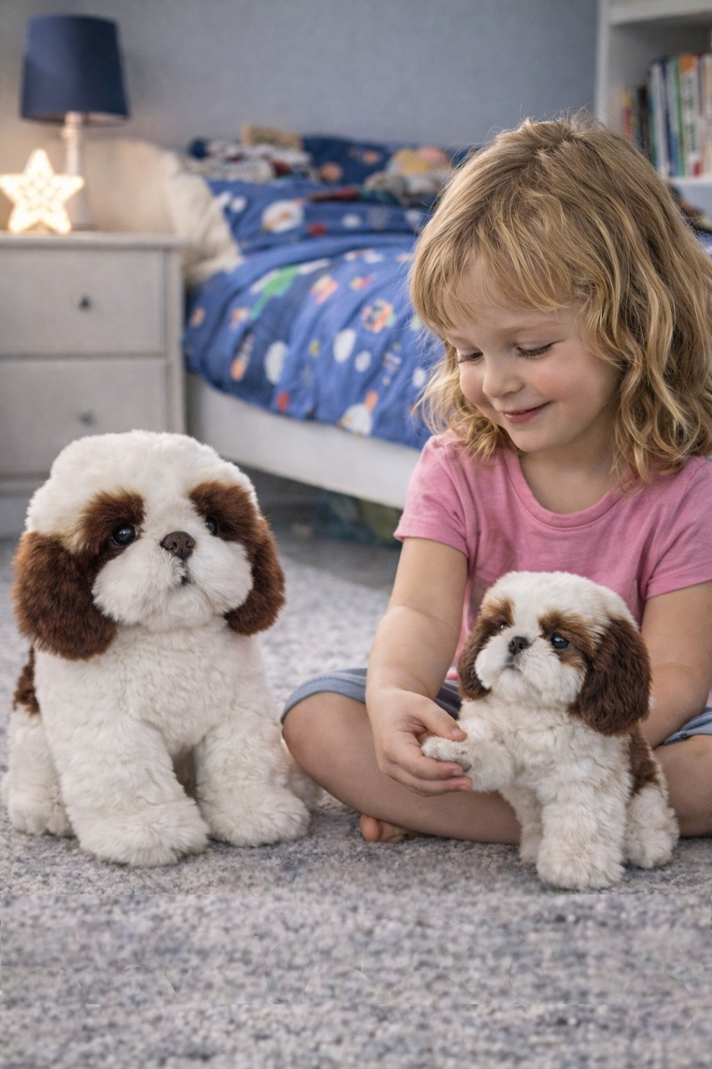 Peluche Kori Cane Shih Tzu Cm. 25 Pupazzo Lelly - 642303
