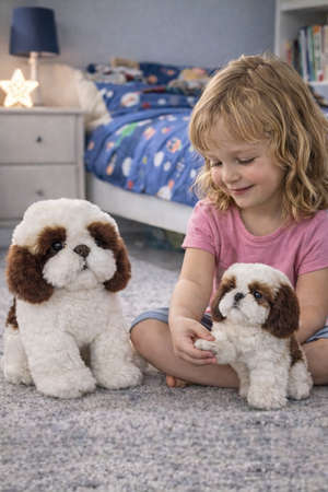 Peluche Kori Cane Shih Tzu Cm. 25 Pupazzo Lelly - 642303