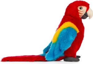 Peluche Pappagallo Tropicale Ara Scarlatta Cm. 25 Pupazzo Lelly - 650006