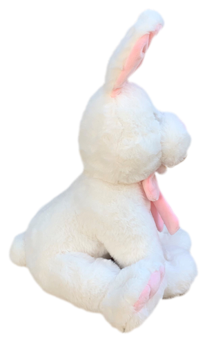 Peluche Leprotto Bianco Grs Cm. 30 Plastica Reciclata Lelly - 800232