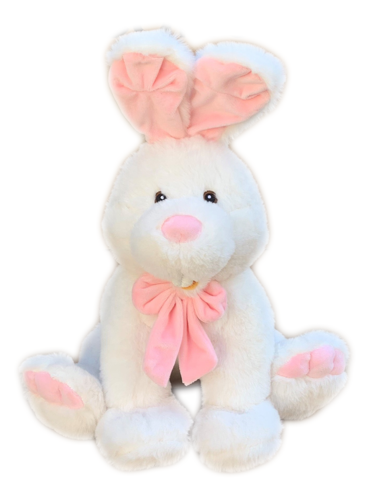 Peluche Leprotto Bianco Grs Cm. 30 Plastica Reciclata Lelly - 800232