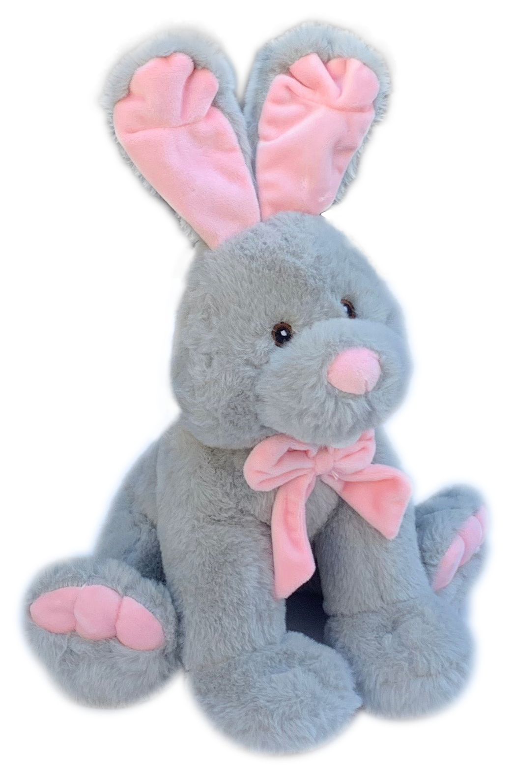 Peluche Leprotto Grigio Grs Cm. 30 Plastica Reciclata Lelly - 800232