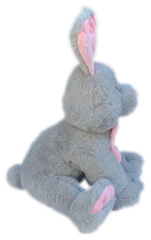 Peluche Leprotto Grigio Grs Cm. 30 Plastica Reciclata Lelly - 800232