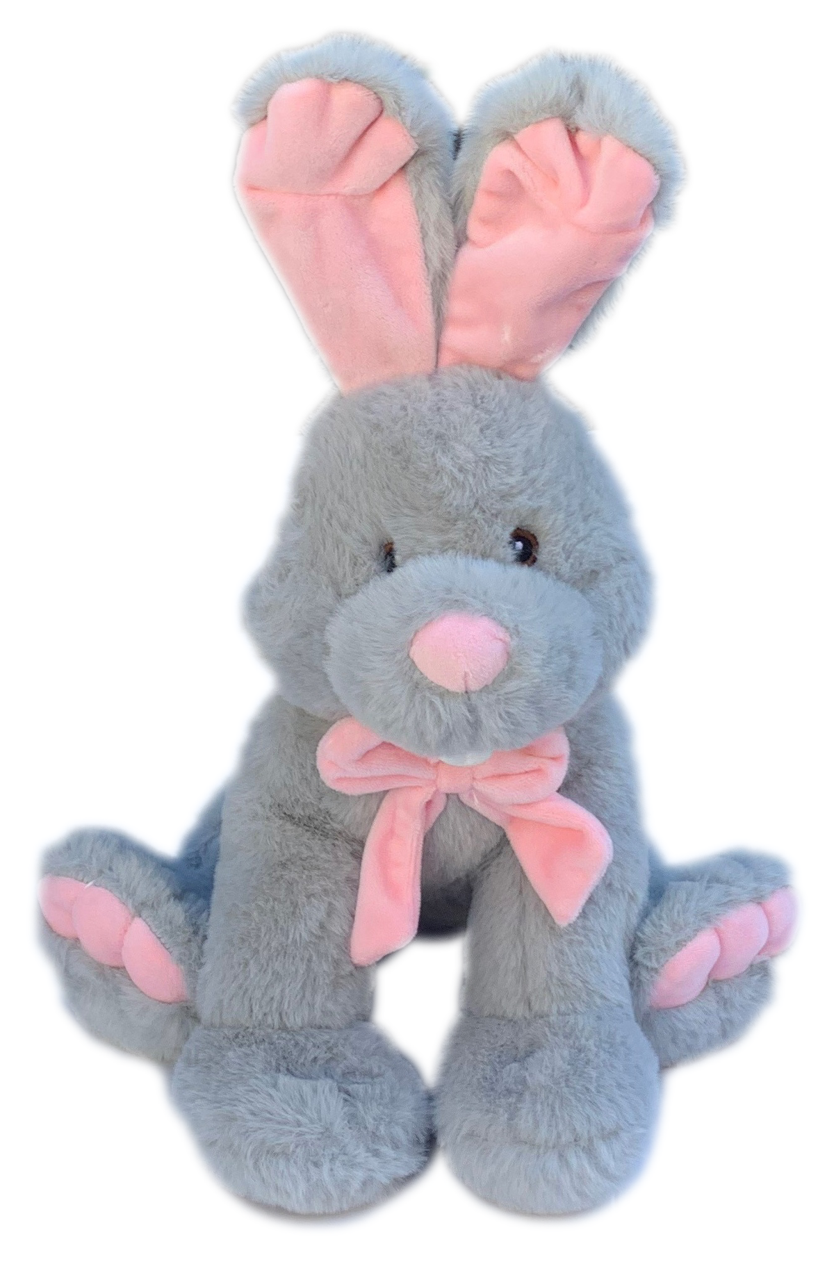 Peluche Leprotto Grigio Grs Cm. 30 Plastica Reciclata Lelly - 800232