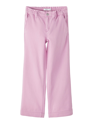Pantalone in Tessuto Ragazza 100% Co - 13213283rosa