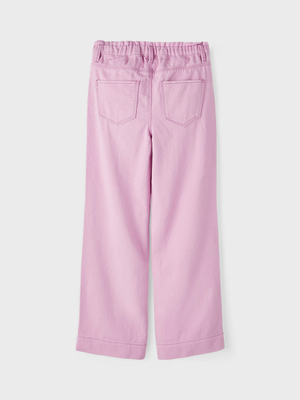Pantalone in Tessuto Ragazza 100% Co - 13213283rosa