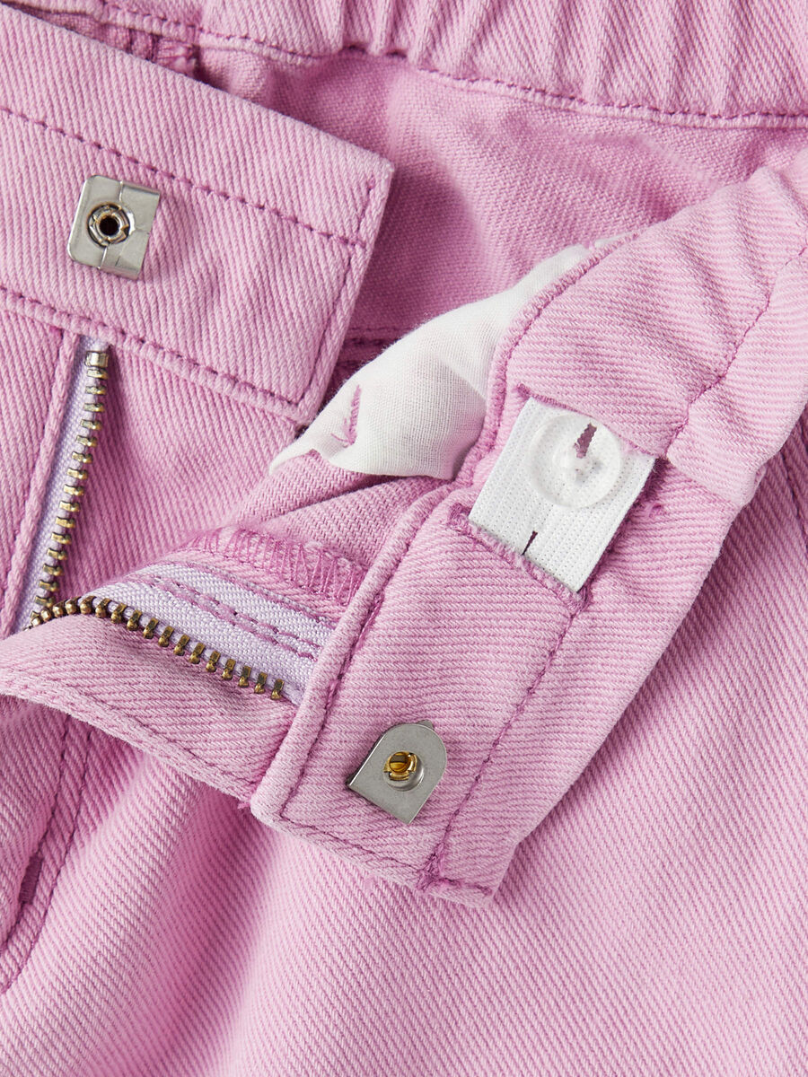 Pantalone in Tessuto Ragazza 100% Co - 13213283rosa
