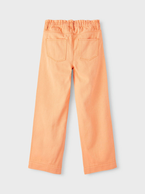 Pantalone in Tessuto Ragazza 100% Co - 13213283arancio
