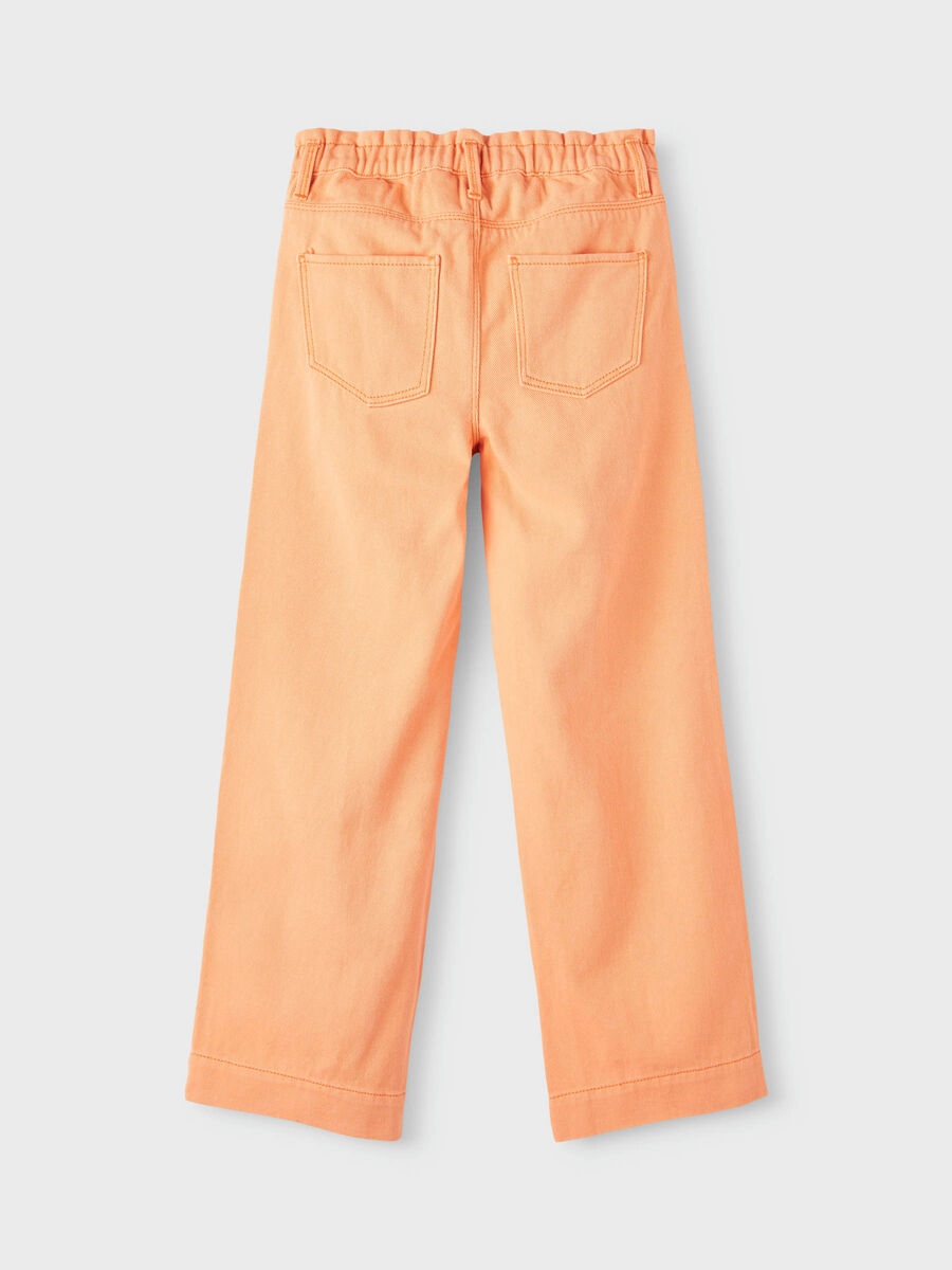 Pantalone in Tessuto Ragazza 100% Co - 13213283arancio
