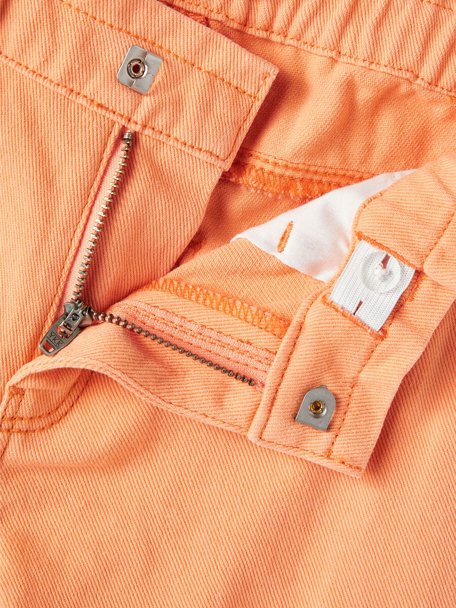 Pantalone in Tessuto Ragazza 100% Co - 13213283arancio