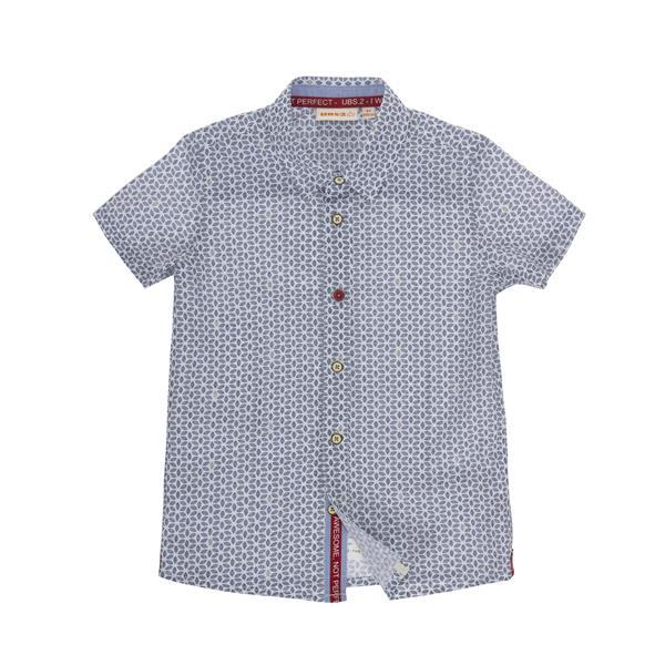 Camicia M.c. Bambino Ubs2 100% Cotone - E230722