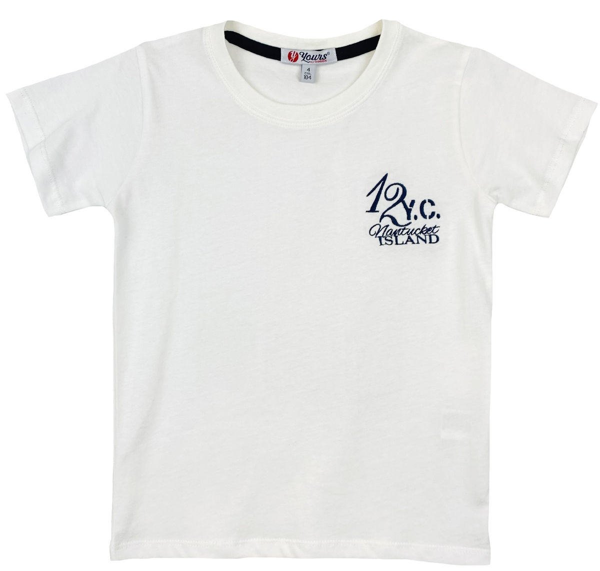 T-Shirt Yours Manica Corta Bambino 3/7 Anni - Ay4236