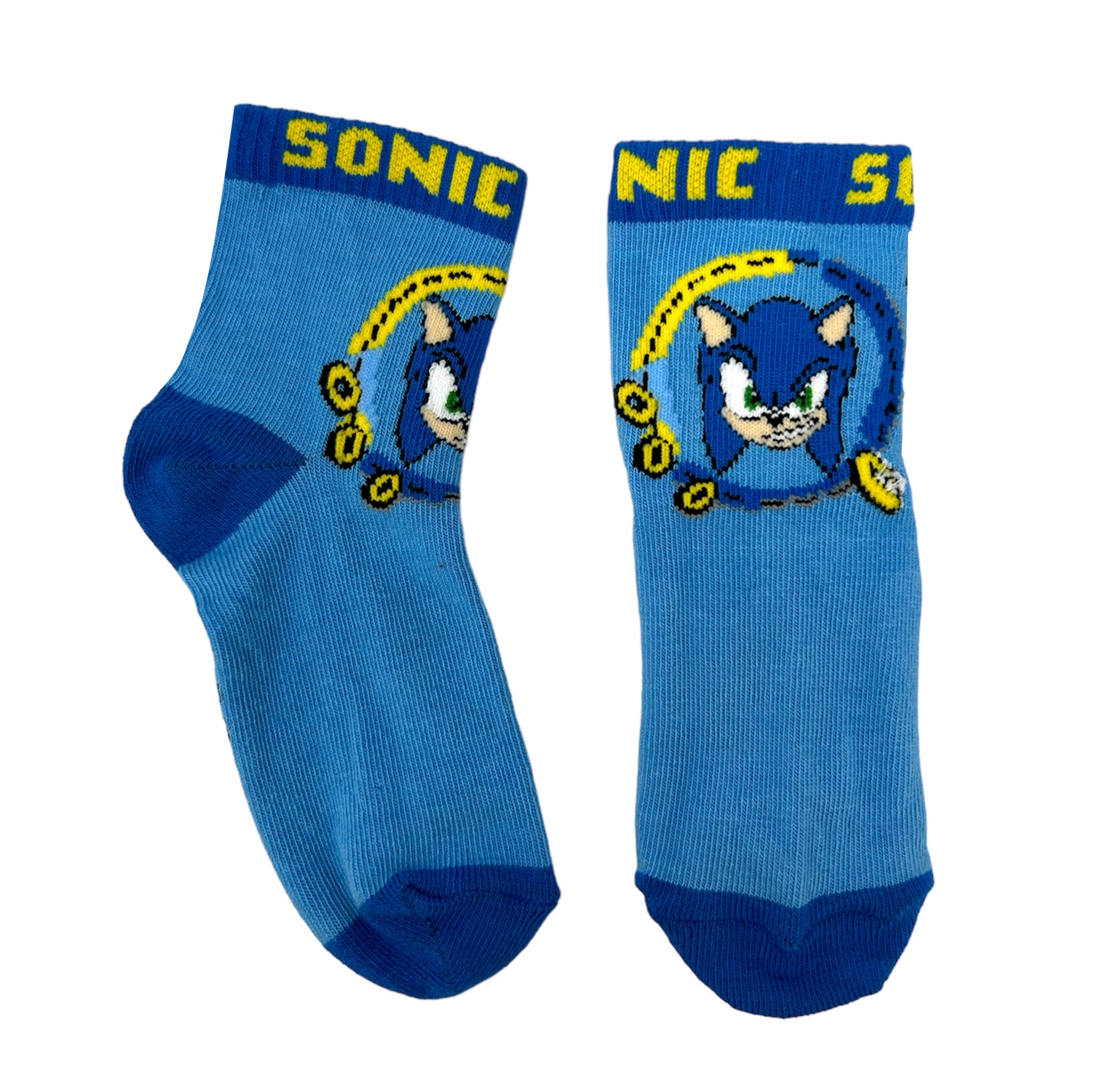 Calzini Sonic Riccio Supersonico in Cotone Due Paia - Sn4506mc