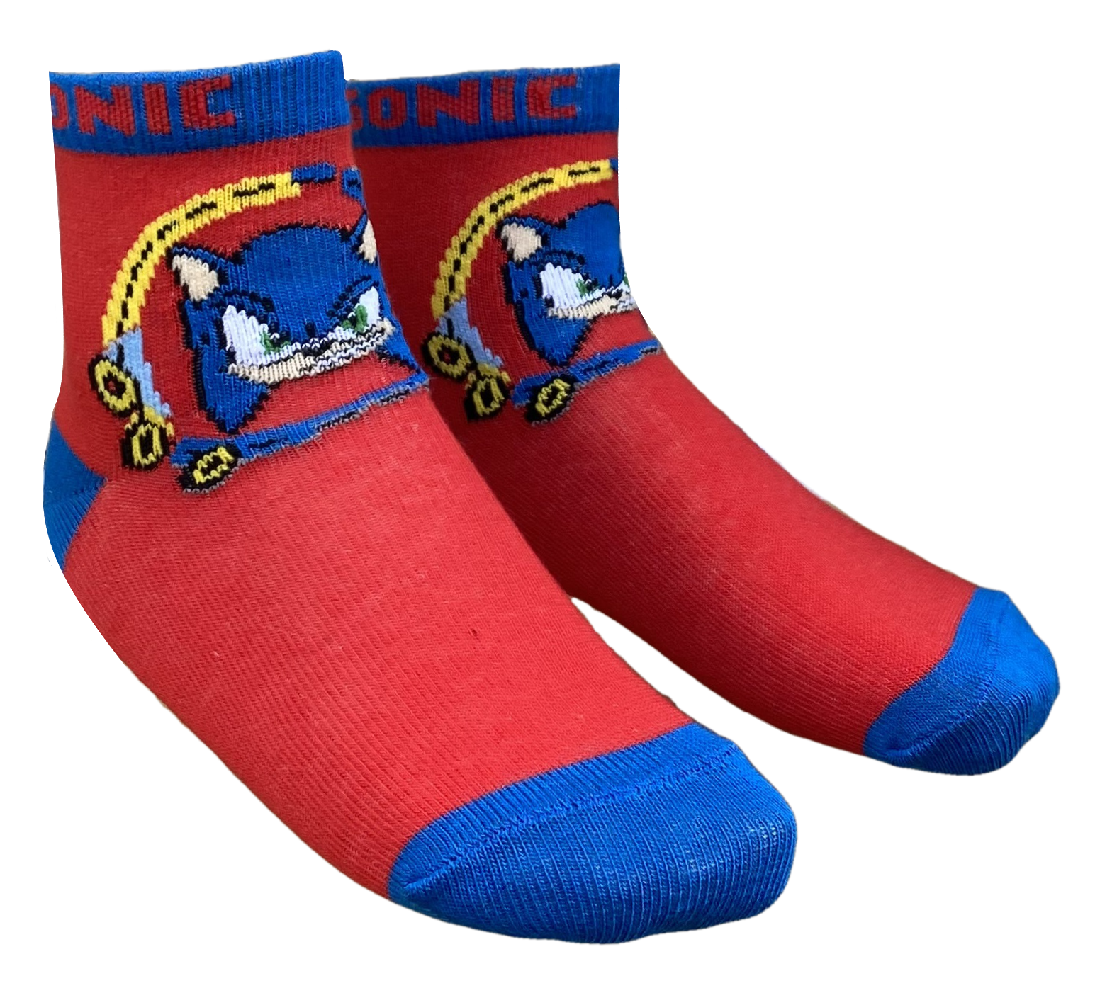 Calzini Sonic Riccio Supersonico in Cotone Due Paia - Sn4506mc