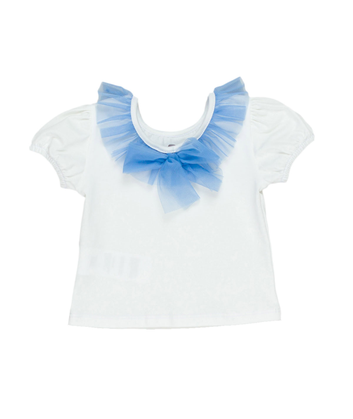 T-Shirt Neonata Maglietta con Tulle Mailisa Bai - Fl5062