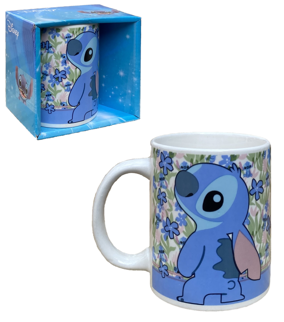 Tazza Mug Stitch DISNEY in Ceramica 350 Ml Confezione Regalo - D05579mc