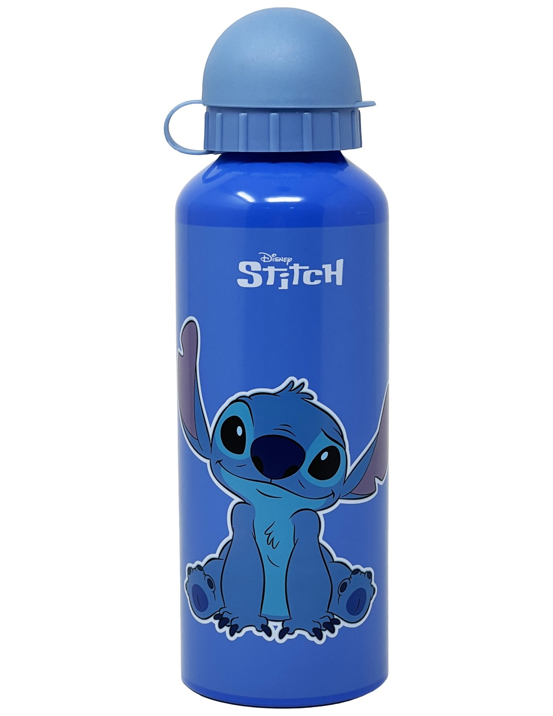Borraccia in Alluminio Stitch DISNEY con Beccuccio e Coperchio 500 Ml - D05656mc/b