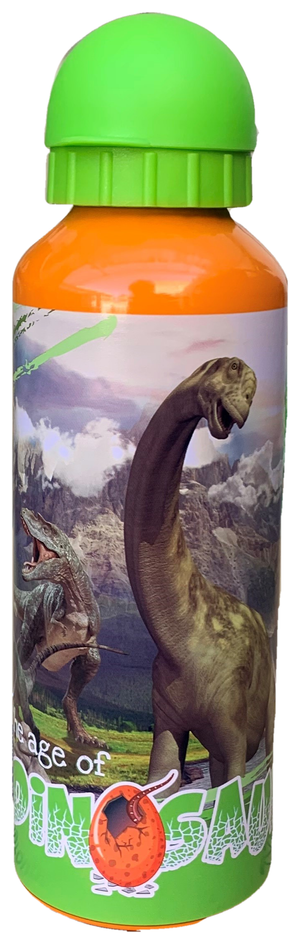 Borraccia in Alluminio Dinosauri Preistoria con Beccuccio e Coperchio 500 Ml - X06394mc/a