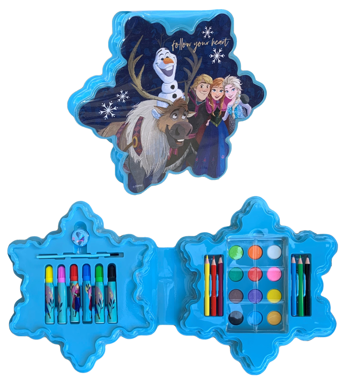 Set Colori Frozen Ii DISNEY 26 Pezzi Confezione Sagomata - Fr0830
