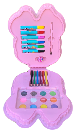 Set Colori Minnie Mouse DISNEY 26 Pezzi Confezione Sagomata - Min0830