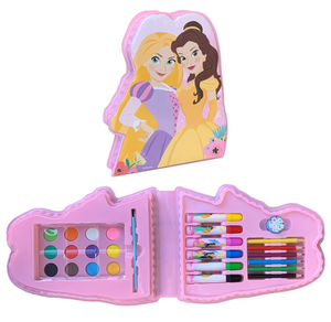 Set Colori Principesse DISNEY 26 Pezzi Confezione Sagomata - Pr0830
