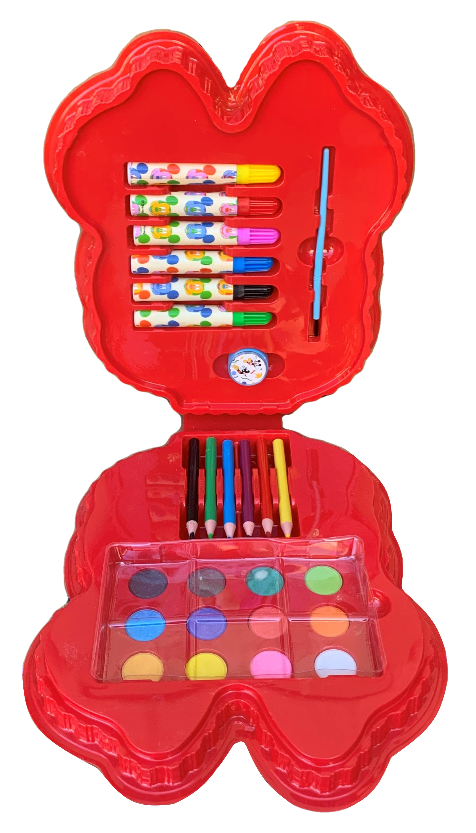 Set Colori Mickey Mouse DISNEY Topolino 26 Pezzi Confezione Sagomata - Minc0830