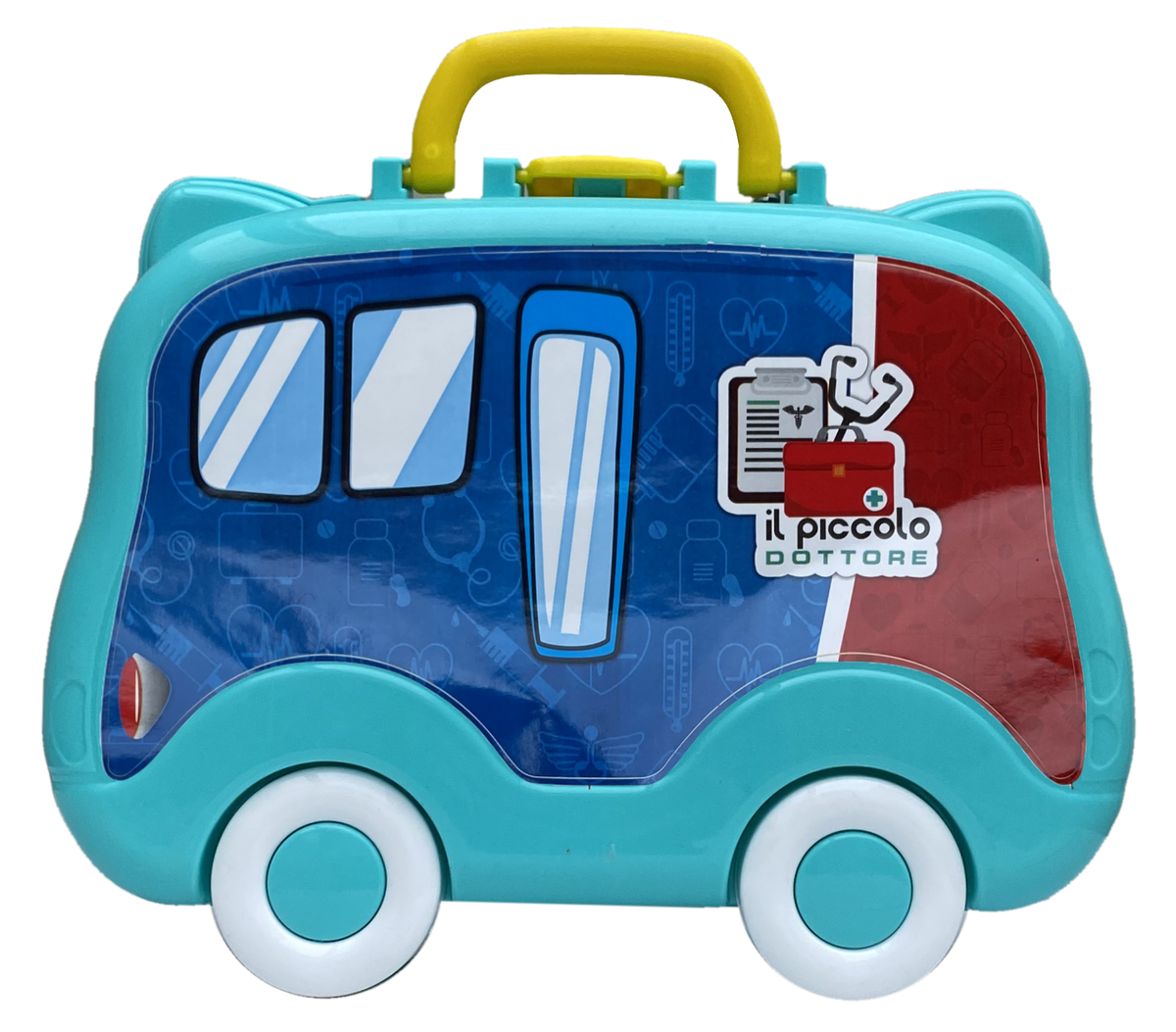 Valigetta Gioco il Piccolo Dottore 8 Pezzi Accessori Strumenti Medici Bambini - Toy0647