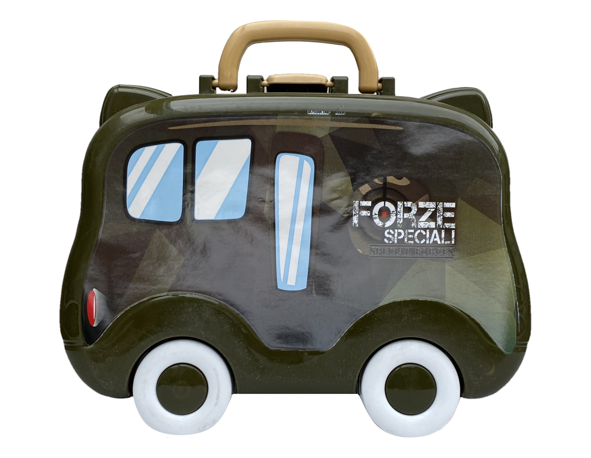 Valigetta Gioco Forze Speciali 6 Pezzi Accessori Veicoli Militari Bambini - Toy0649