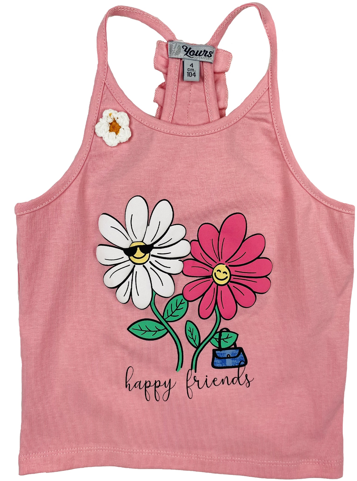 Canotta Yours Bambina 3/7 Anni - Ay4407