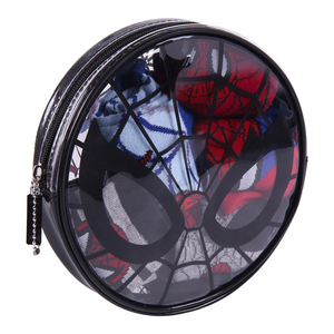 Calzini Spiderman MARVEL in Misto Cotone 5 Paia con Pochette - 7417