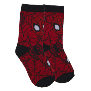 Calzini Spiderman MARVEL in Misto Cotone 5 Paia con Pochette - 7417