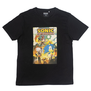 T-Shirt M.c. Sonic Maglietta 100% Co Adulto - 7583