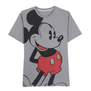 T-Shirt M.c. Topolino DISNEY Mickey Mouse 100% Co Adulto - 9269