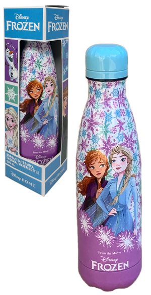 Bottiglia Termica in Acciaio Inossidabile Frozen Ii DISNEY con Tappo Svitabile 500 Ml - D02181te