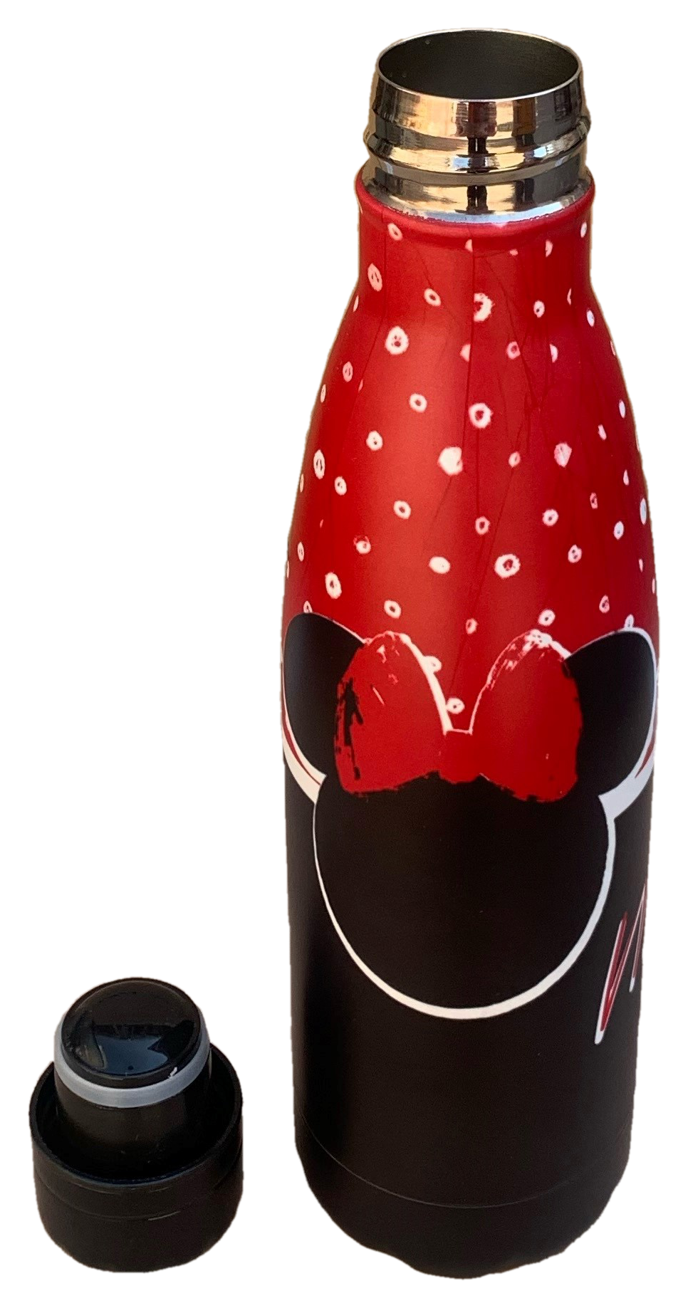 Bottiglia Termica in Acciaio Inossidabile Minnie DISNEY con Tappo Svitabile 500 Ml - D02182te
