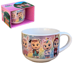 Tazza Larga Jumbo Cry Baby in Ceramica 380 Ml Confezione Regalo - Cb5565mc