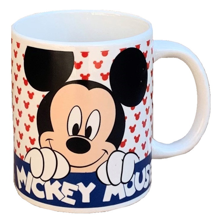 Tazza Mug Topolino DISNEY Mickey Mouse in Ceramica 350 Ml Confezione Regalo - D06589mc