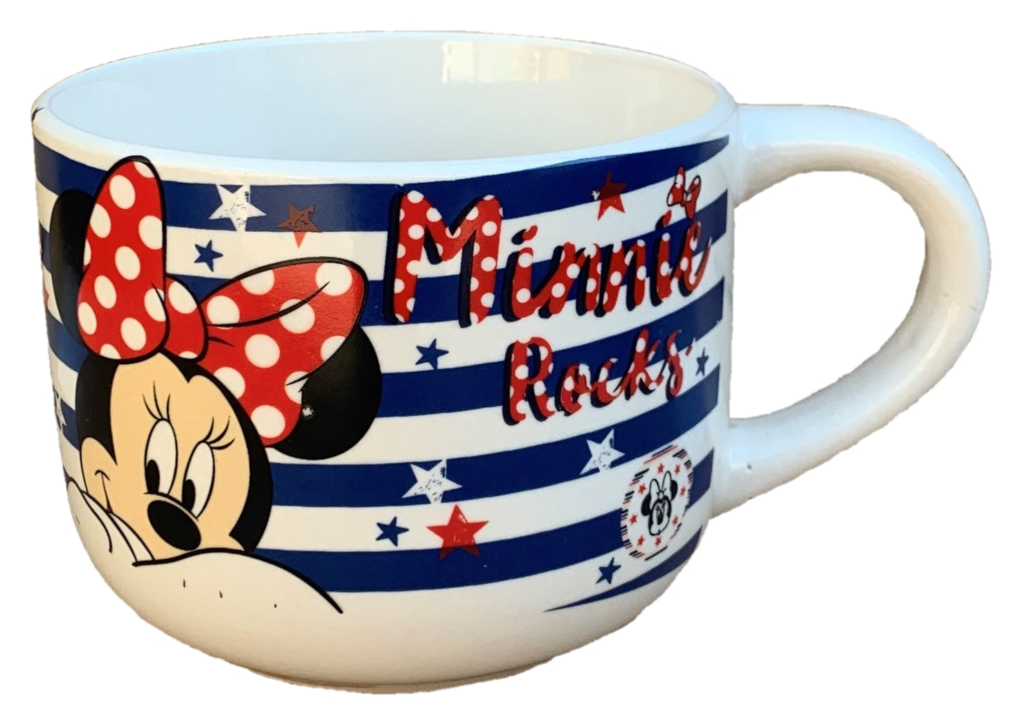 Tazza Larga Jumbo Minnie Mouse DISNEY in Ceramica 380 Ml Confezione Regalo - D06582mc