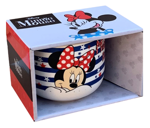 Tazza Larga Jumbo Minnie Mouse DISNEY in Ceramica 380 Ml Confezione Regalo - D06582mc