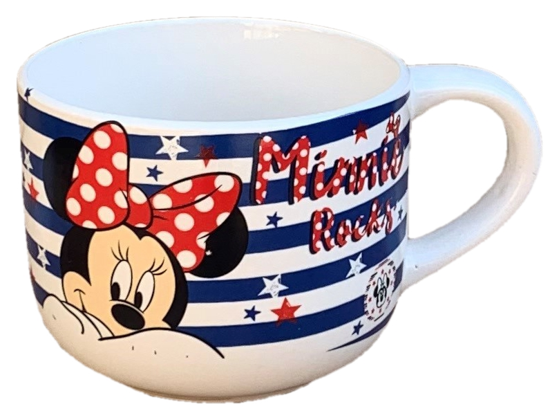 Tazza Larga Jumbo Minnie Mouse DISNEY in Ceramica 380 Ml Confezione Regalo - D06582mc