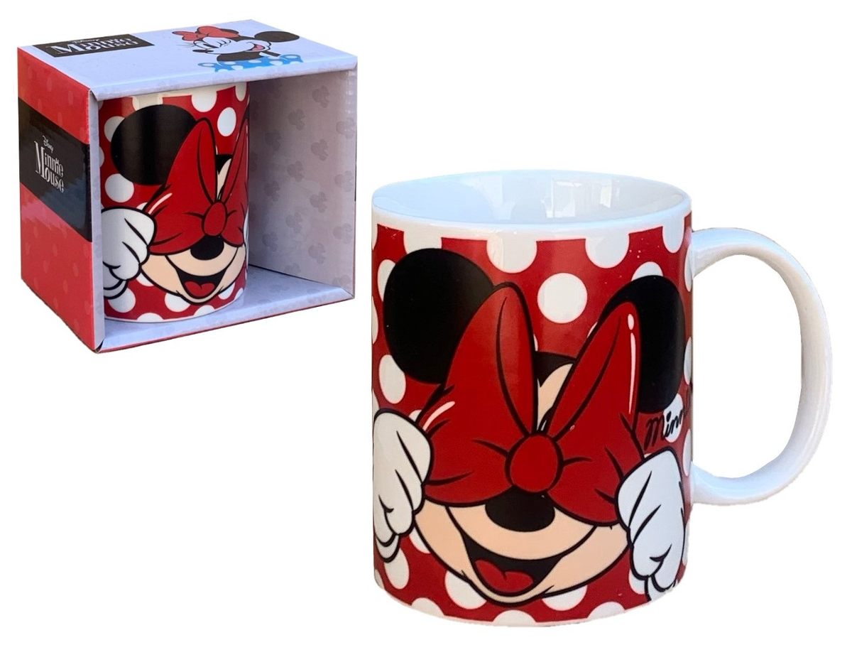 Tazza Mug Minnie Mouse DISNEY in Ceramica 350 Ml Confezione Regalo - D06583mc